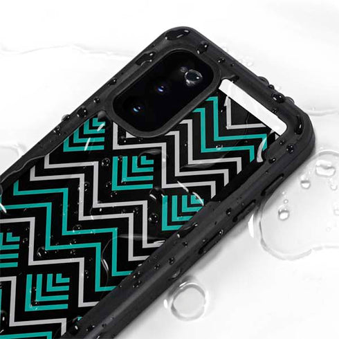 Techno Chevron Galaxy S20 Waterproof Case
