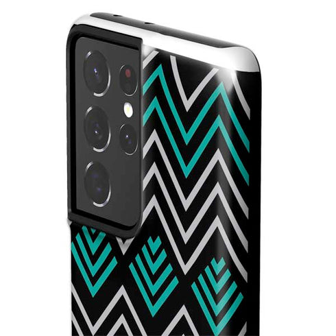 Techno Chevron Galaxy S21 Ultra 5G Pro Case