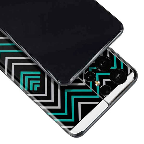 Techno Chevron Galaxy S21 Ultra 5G Skin