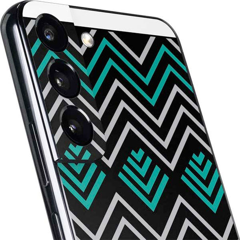 Techno Chevron Galaxy S22 Plus Skin