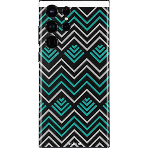 Techno Chevron Galaxy S22 Ultra Skin