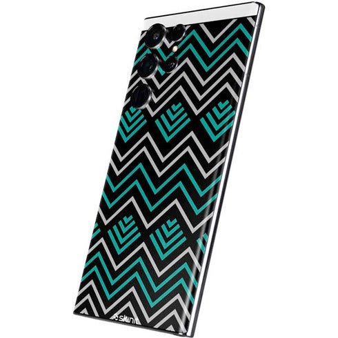 Techno Chevron Galaxy S22 Ultra Skin
