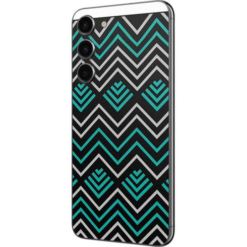 Techno Chevron Galaxy S23 Plus Skin