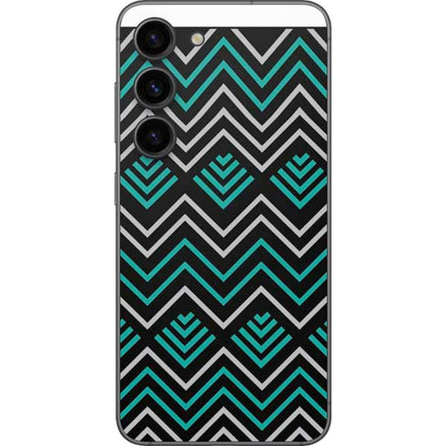 Techno Chevron Galaxy S23 Skin