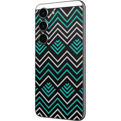Techno Chevron Galaxy S23 Skin