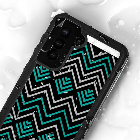 Techno Chevron Galaxy S23 Waterproof Case