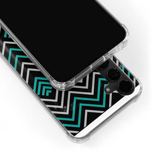 Techno Chevron Galaxy S24 Plus Clear Case