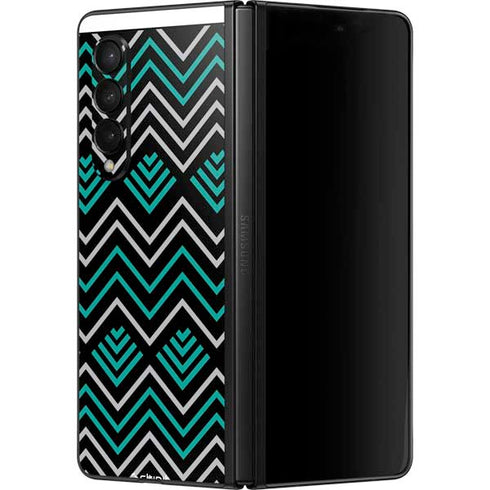 Techno Chevron Galaxy Z Fold3 5G Skin