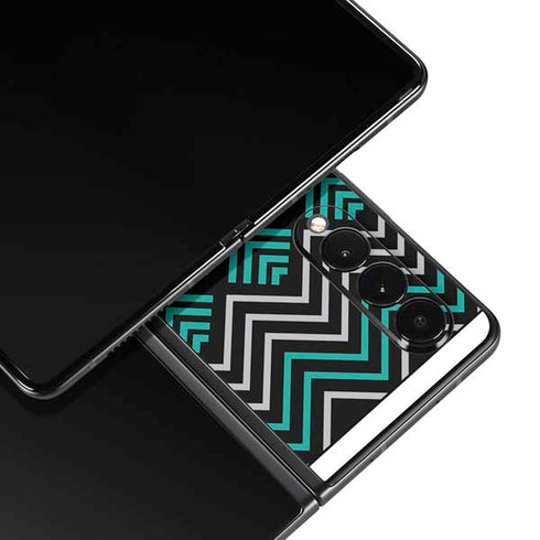 Techno Chevron Galaxy Z Fold3 5G Skin