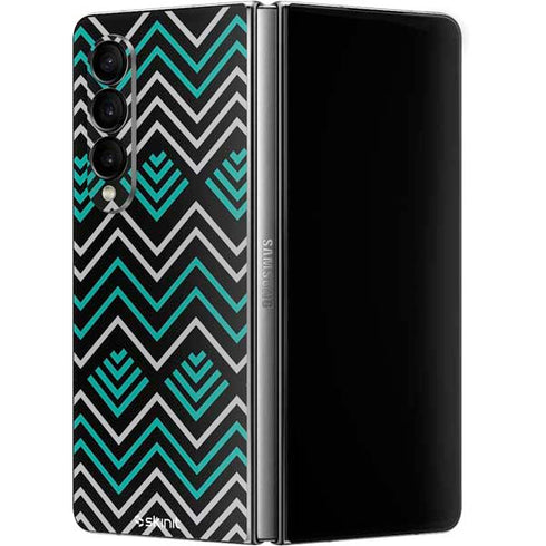 Techno Chevron Galaxy Z Fold4 5G Skin