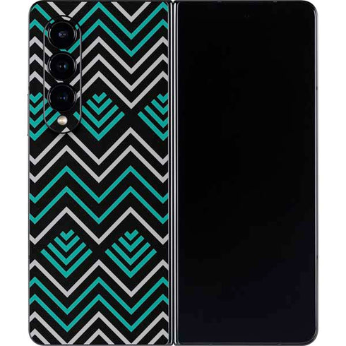 Techno Chevron Galaxy Z Fold4 5G Skin
