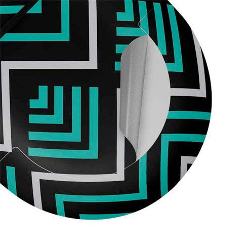 Techno Chevron Google Pixel Buds Skin