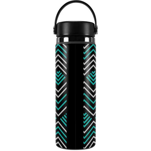 Techno Chevron Hydro Flask 20oz Wide Mouth Skin