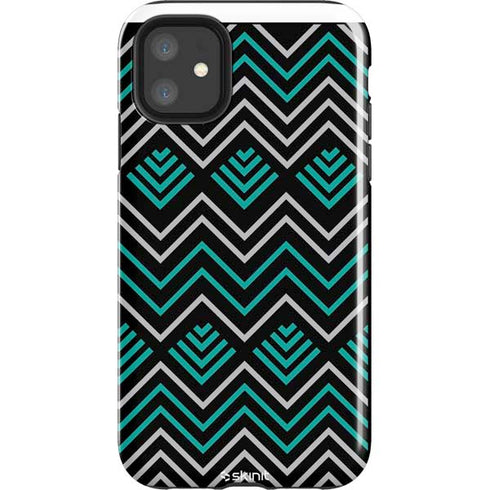 Techno Chevron iPhone 11 Impact Case
