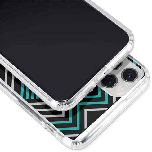 Techno Chevron iPhone 11 Pro Clear Case