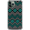 Techno Chevron iPhone 11 Pro Max Clear Case