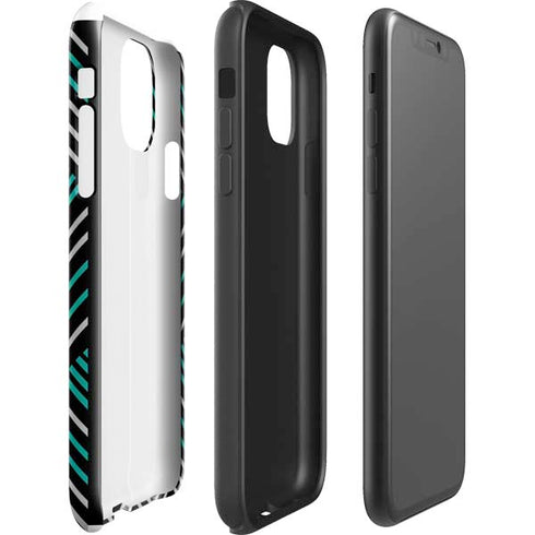 Techno Chevron iPhone 11 Pro Max Impact Case