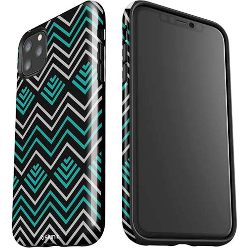 Techno Chevron iPhone 11 Pro Max Impact Case
