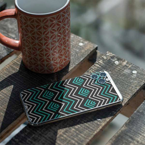 Techno Chevron iPhone 11 Pro Max Skin