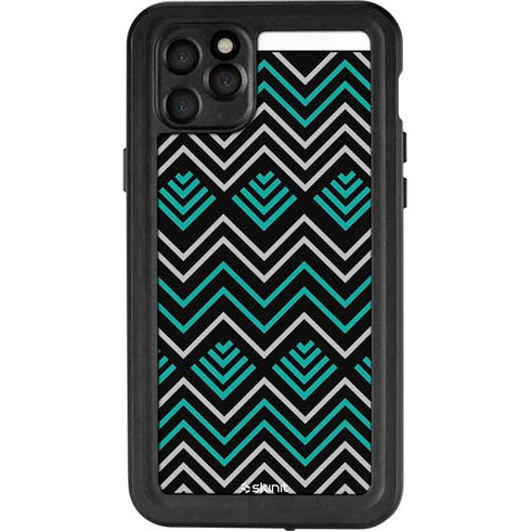 Techno Chevron iPhone 11 Pro Max Waterproof Case