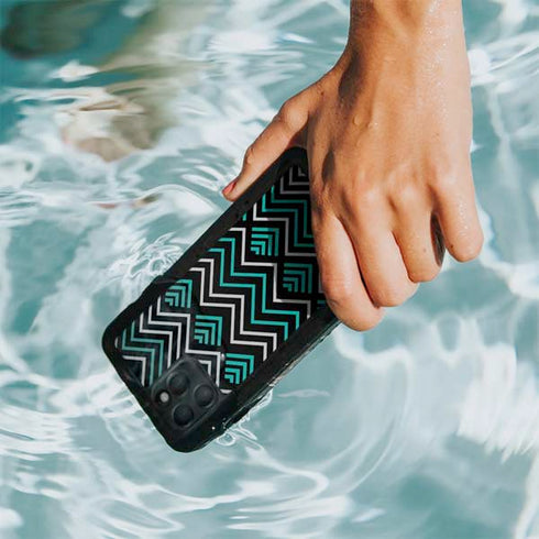 Techno Chevron iPhone 11 Pro Max Waterproof Case