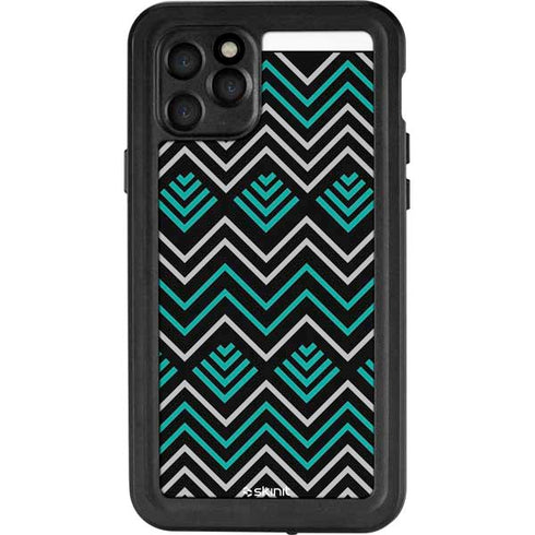 Techno Chevron iPhone 11 Pro Waterproof Case