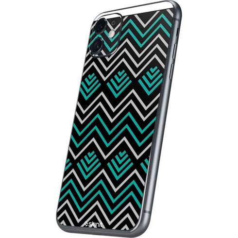 Techno Chevron iPhone 11 Skin