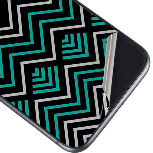 Techno Chevron iPhone 11 Skin