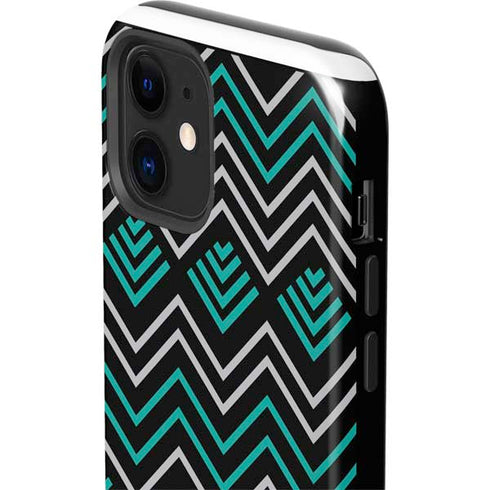 Techno Chevron iPhone 12 Impact Case