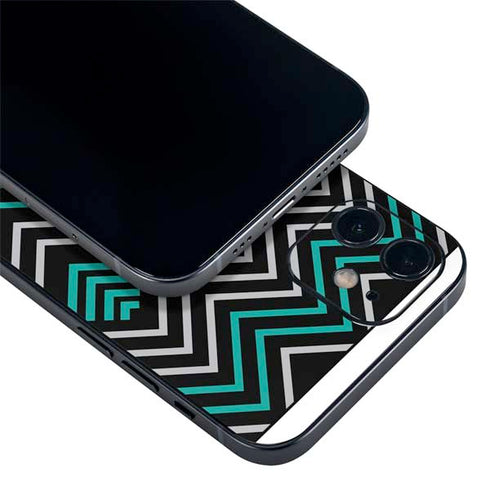 Techno Chevron iPhone 12 Mini Skin