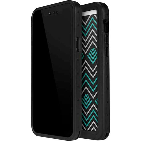 Techno Chevron iPhone 12 Mini Waterproof Case
