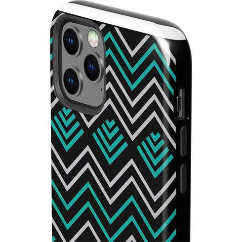 Techno Chevron iPhone 12 Pro Impact Case