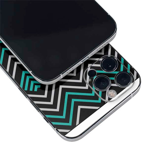 Techno Chevron iPhone 12 Pro Skin