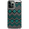 Techno Chevron iPhone 13 Pro Max Clear Case