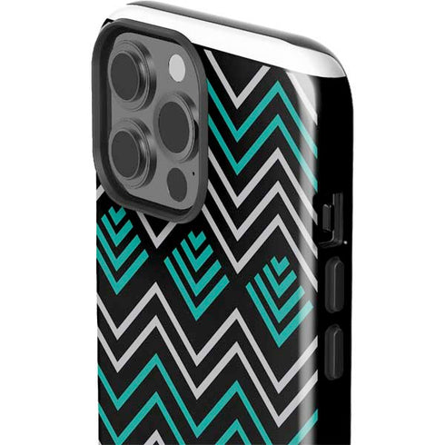 Techno Chevron iPhone 13 Pro Max Impact Case