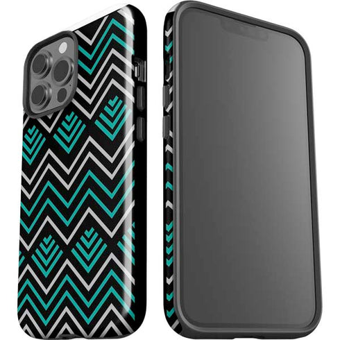 Techno Chevron iPhone 13 Pro Max Impact Case