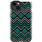 Techno Chevron iPhone 14 Plus Impact Case