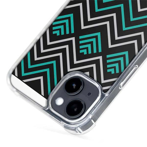 Techno Chevron iPhone 15 MagSafe Case
