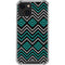 Techno Chevron iPhone 14 Plus Clear Case