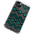 Techno Chevron iPhone 14 Plus Clear Case