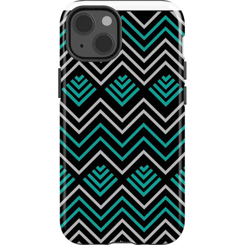 Techno Chevron iPhone 15 Impact Case