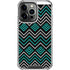 Techno Chevron iPhone 15 Pro Clear Case