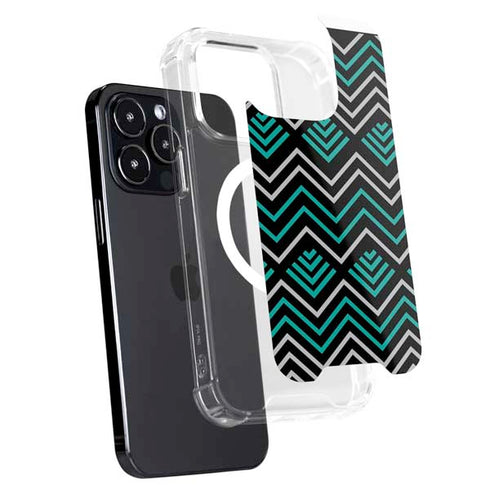 Techno Chevron iPhone 15 Pro Max MagSafe Case