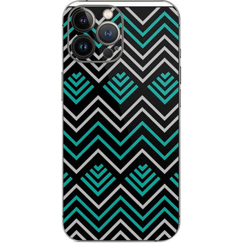 Techno Chevron iPhone 14 Pro Max Skin