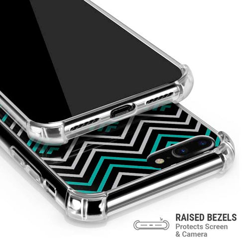 Techno Chevron iPhone 7/8 Plus Clear Case