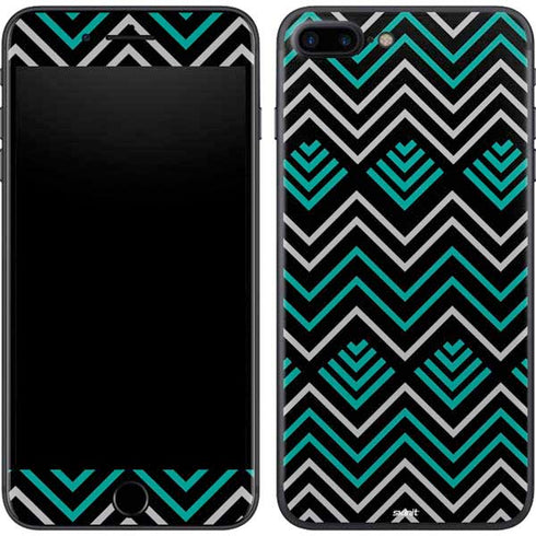 Techno Chevron iPhone 8 Plus Skin