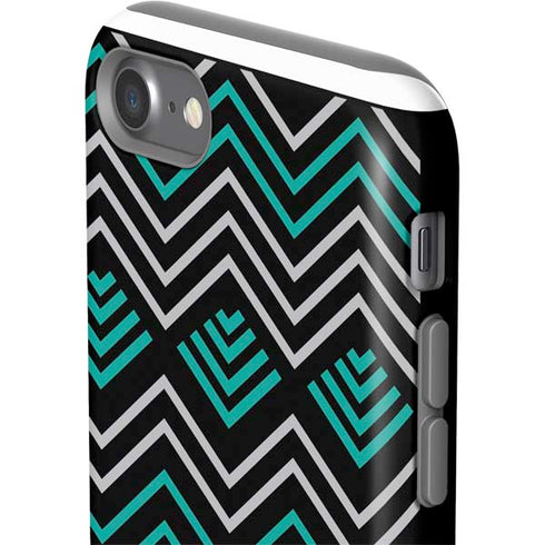 Techno Chevron iPhone SE (2nd & 3rd Gen) Pro Case