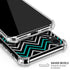 Techno Chevron iPhone XR Clear Case