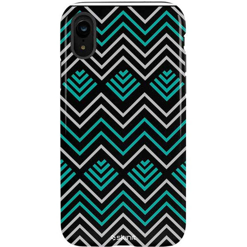 Techno Chevron iPhone XR Pro Case
