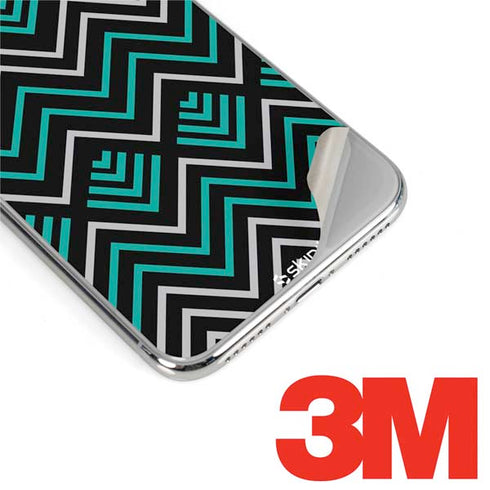 Techno Chevron iPhone XR Skin